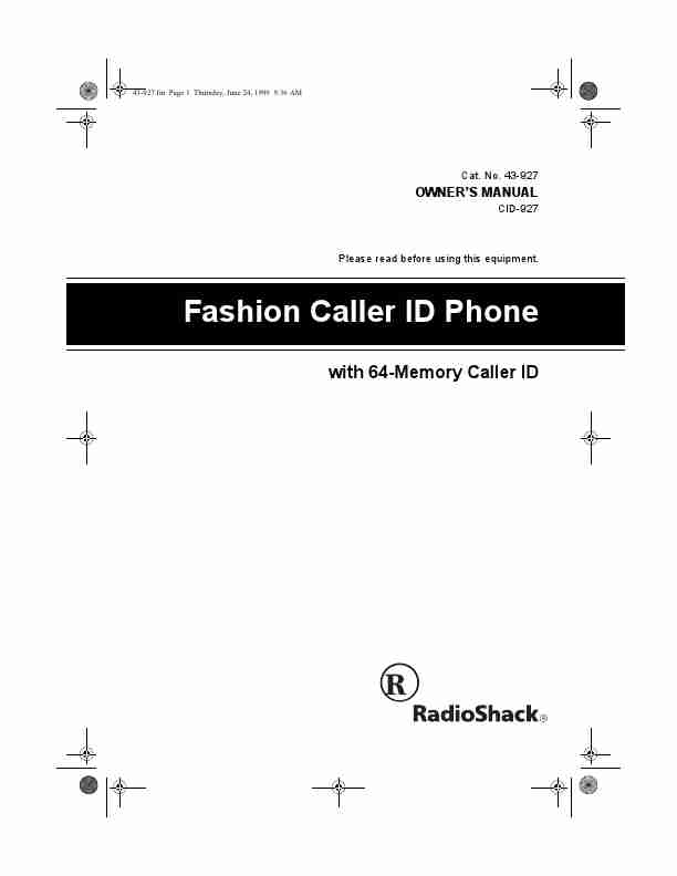 Radio Shack Caller ID Box CID-927-page_pdf